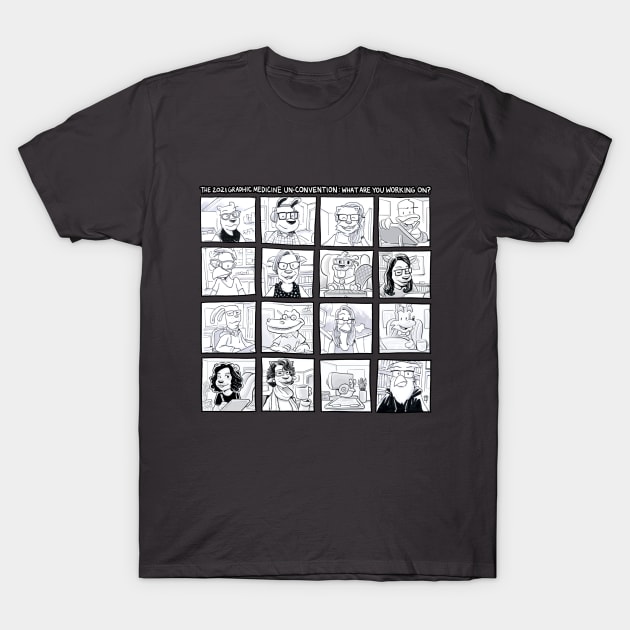 2021 Graphic Medicine Un-Convention T-Shirt by Graphic Medicine Shop